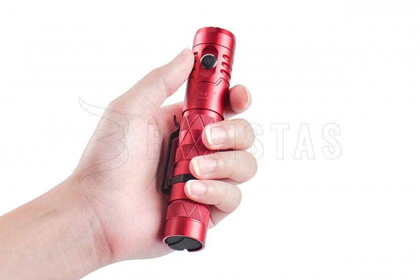 Torcia elettrica Wuben E12R rosso