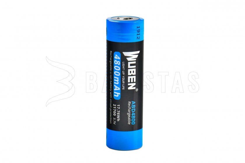 Batteria Wuben 21700 B Li-Ion 4800mAh
