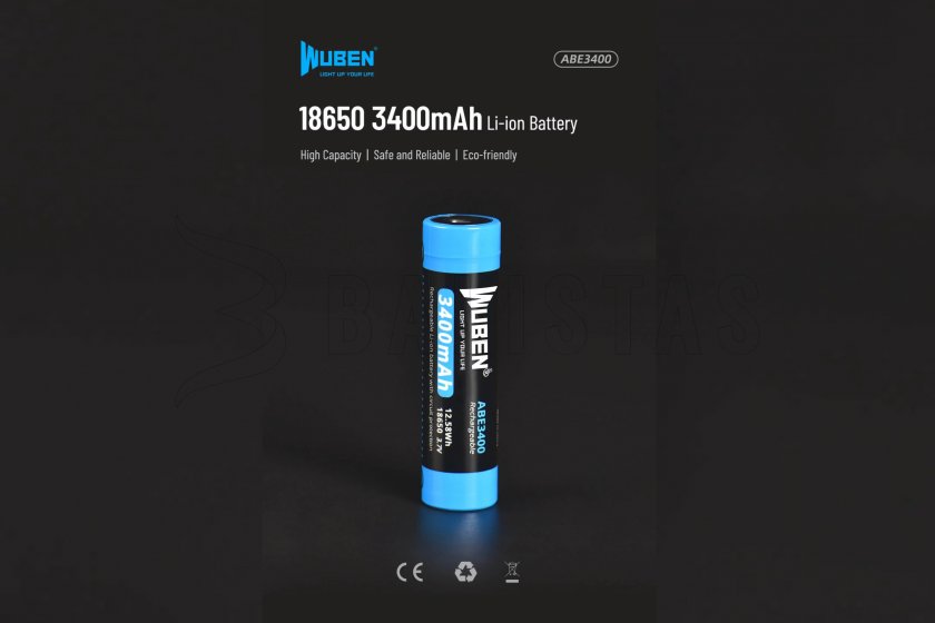 Batteria Wuben 3400B x Li-Ion 3400mAh