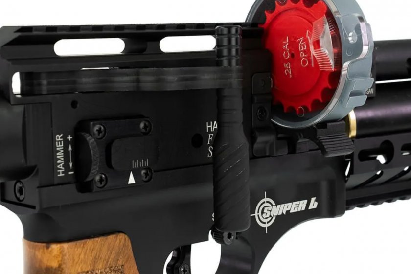 Fucile ad aria compressa Hatsan Factor Sniper L 5,5mm nero