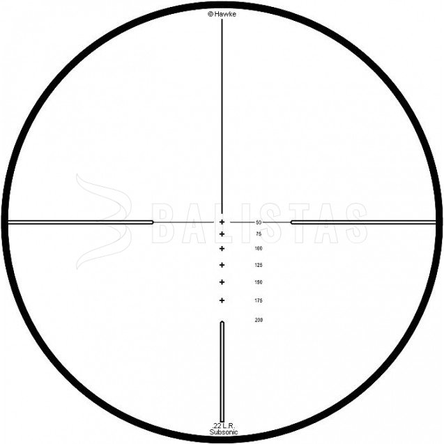 Cannocchiale Hawke Vantage IR 4-12x50 .22 LR Subsonic