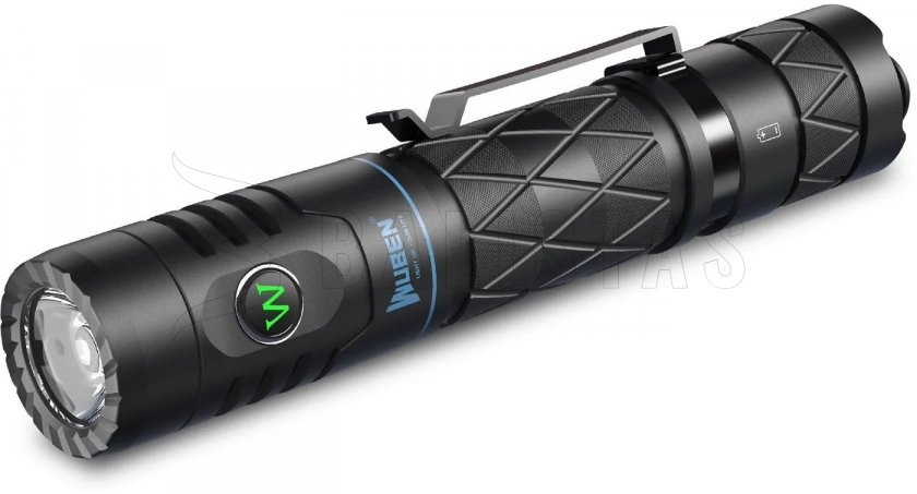 Torcia elettrica Wuben E12R nero
