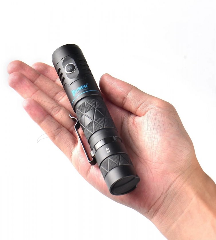 Torcia elettrica Wuben E12R nero