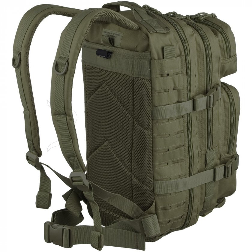 Zaino Mil-Tec US Assault Laser Cut 20l verde