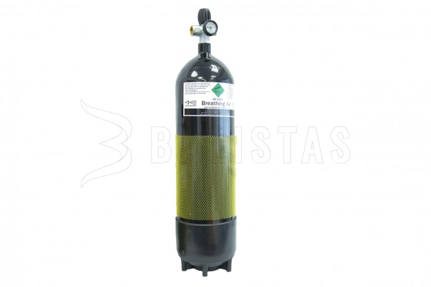 Bombola subacquea 12L con manometro e tubo