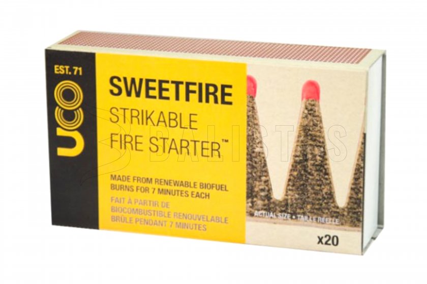 UCO SweetFire Match Point 20 pezzi