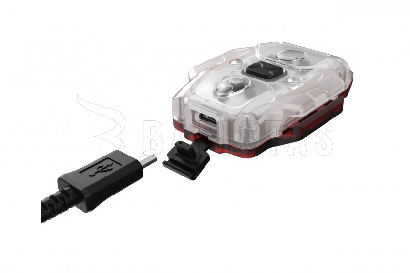 Lampada multifunzione Armytek Crystal Pro - rossa
