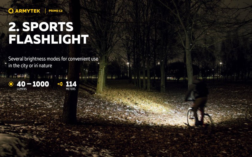 Torcia Armytek Prime C2 - luce fredda