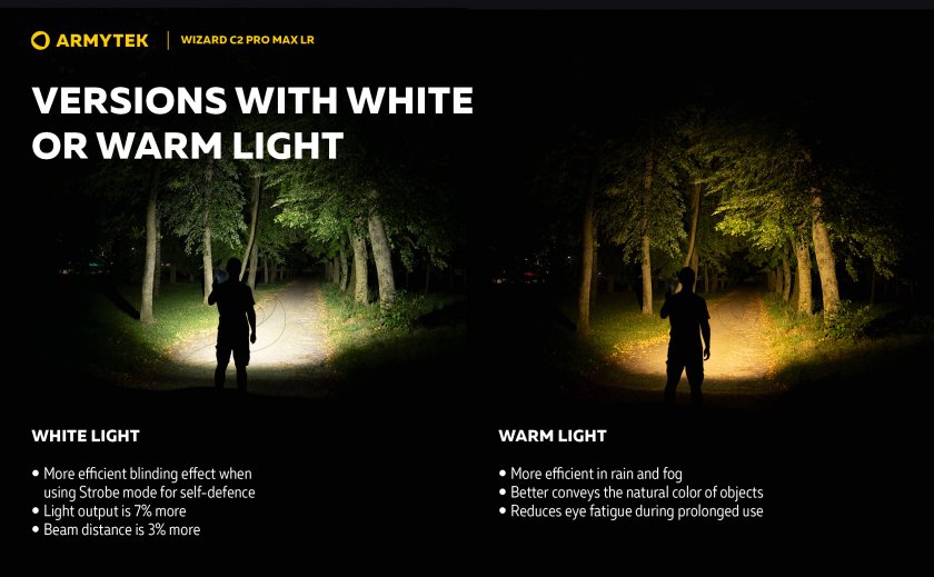 Torcia Armytek Wizard C2 Pro MAX LR a luce fredda