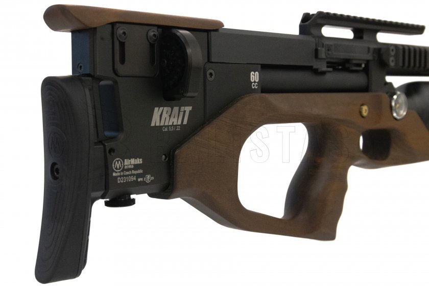 Carabina ad aria compressa AirMaks Krait WL 5,5mm Wood