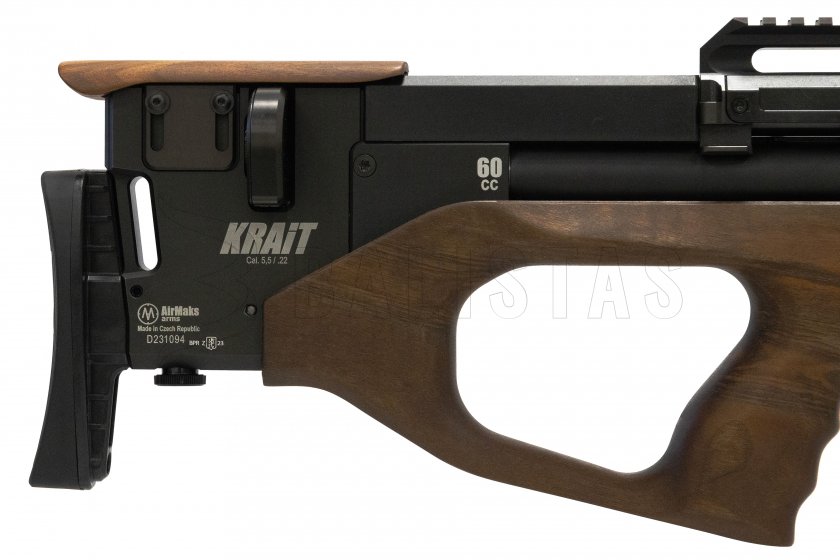 Carabina ad aria compressa AirMaks Krait WL 5,5mm Wood