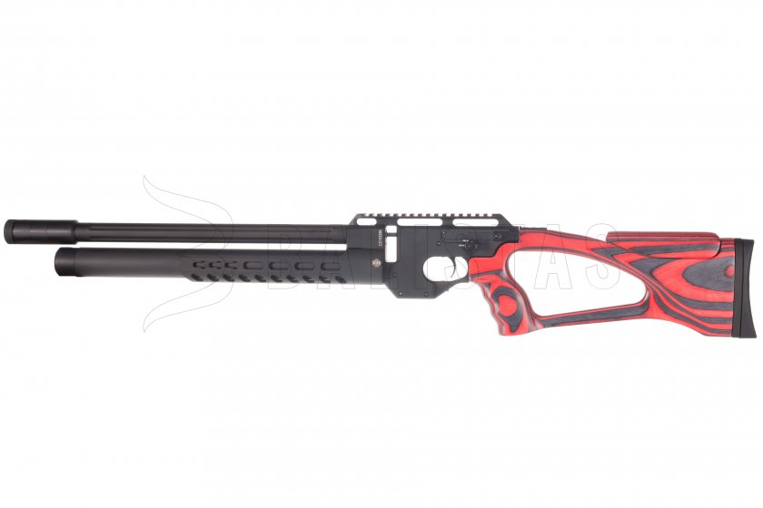 Carabina ad aria compressa AirMaks Katran W 5,5mm Red Lamino