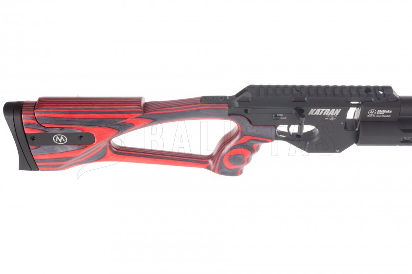 Carabina ad aria compressa AirMaks Katran W 5,5mm Red Lamino