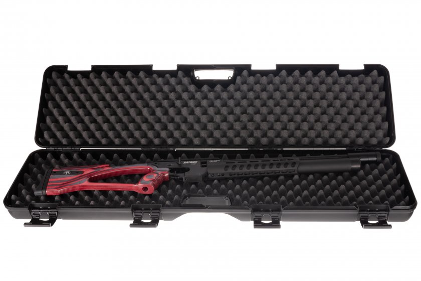 Carabina ad aria compressa AirMaks Katran W 5,5mm Red Lamino