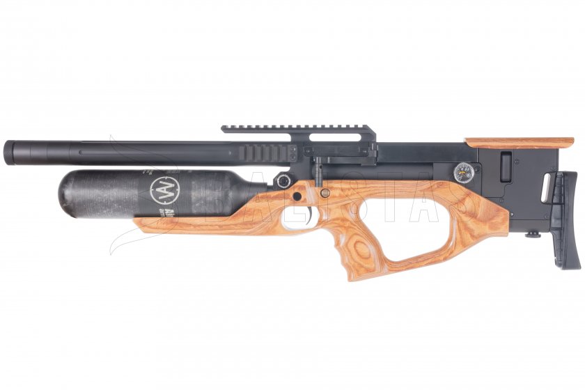 Carabina ad aria compressa AirMaks Krait WL 6,35mm Light Brown Lamino