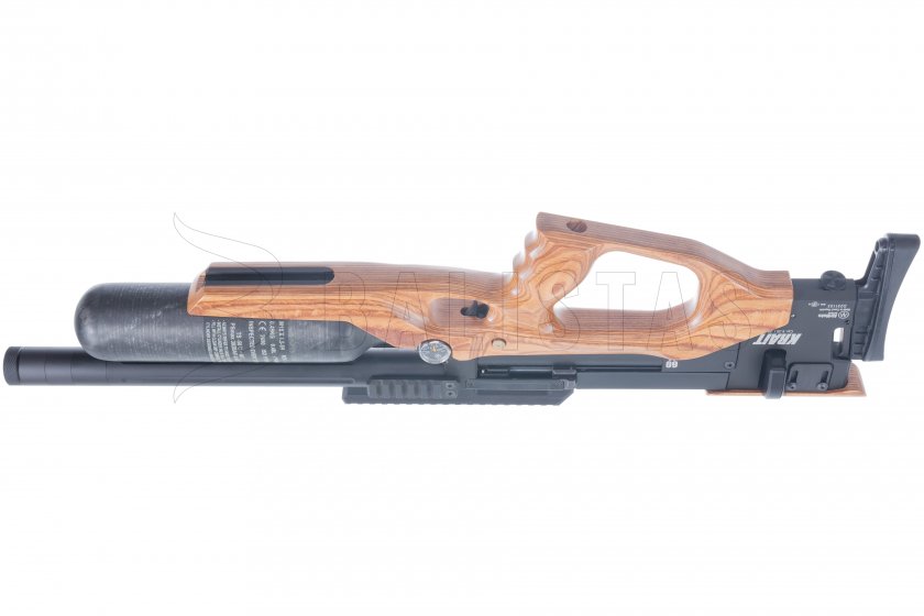 Carabina ad aria compressa AirMaks Krait WL 6,35mm Light Brown Lamino