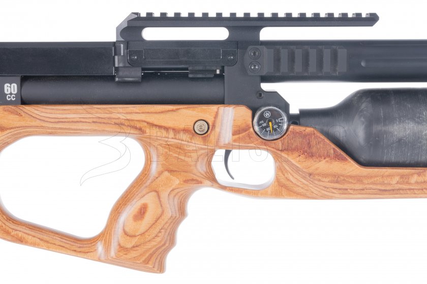 Carabina ad aria compressa AirMaks Krait WL 6,35mm Light Brown Lamino