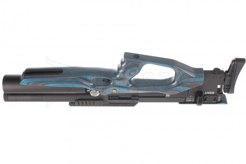 Carabina ad aria compressa AirMaks Krait W Tube 5,5mm Blue Lamino