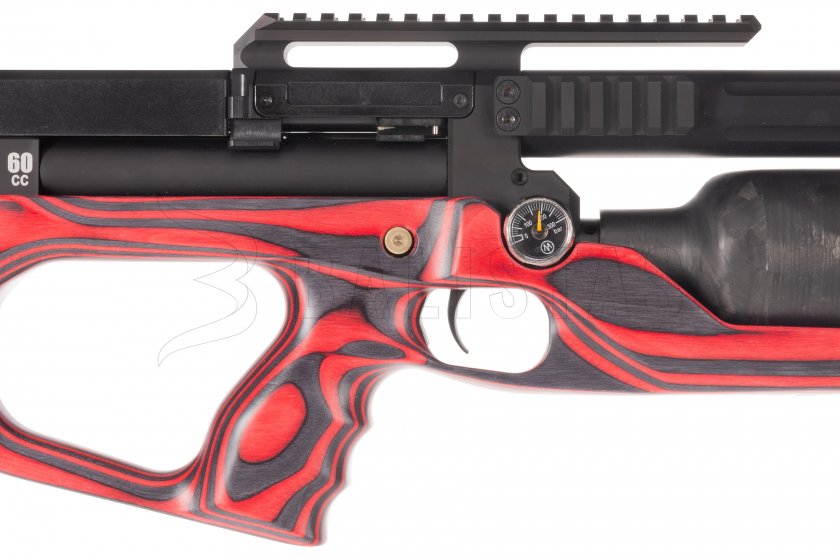 Carabina ad aria compressa AirMaks Krait WX 6,35mm Red Lamino