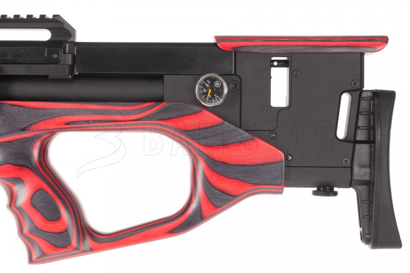 Carabina ad aria compressa AirMaks Krait WX Tube 6,35mm Red Lamino