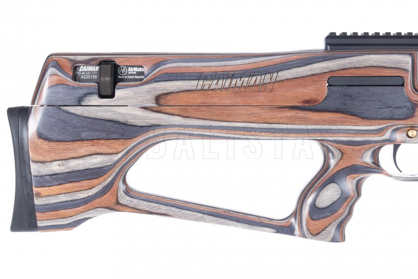 Carabina ad aria compressa AirMaks Caiman 4,5mm grey/brown lamino