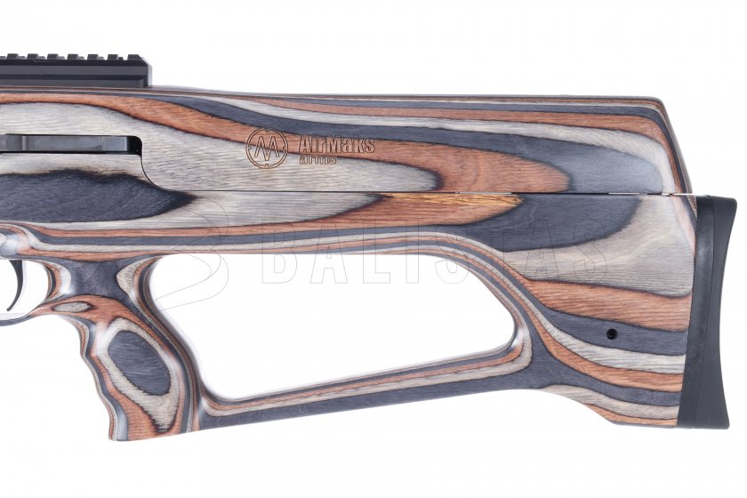 Carabina ad aria compressa AirMaks Caiman 4,5mm grey/brown lamino