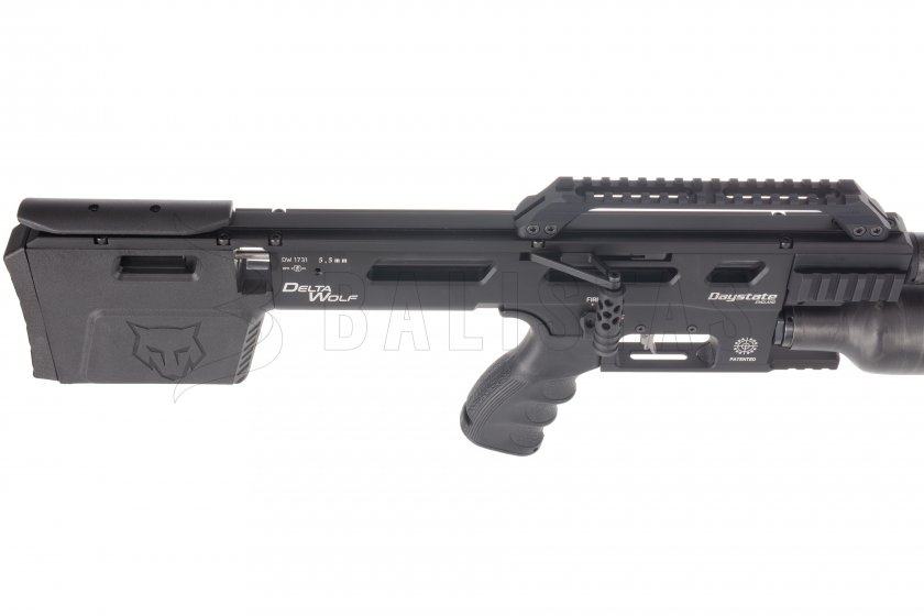 Fucile ad aria compressa Daystate Delta Wolf HP Tactical 5,5mm Nero (2022)
