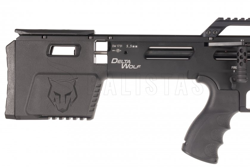 Fucile ad aria compressa Daystate Delta Wolf HP Tactical 5,5mm Nero (2022)