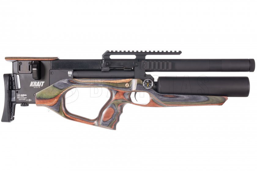 Carabina ad aria compressa AirMaks Krait W Tube 5,5mm Forest Camo