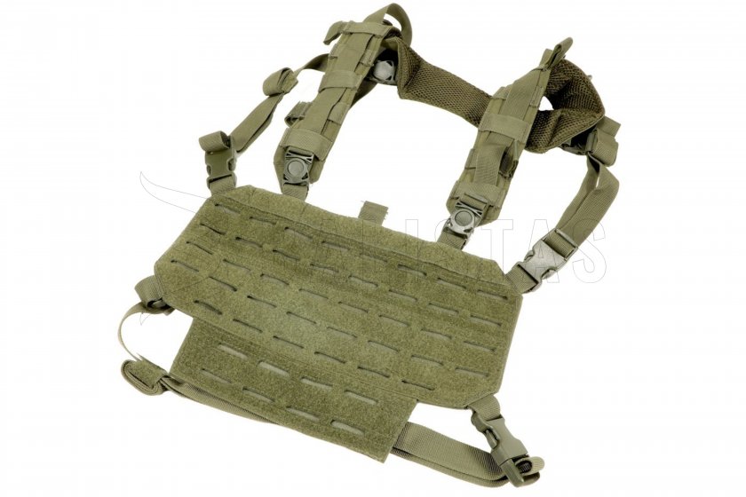 Gilet tattico leggero Mil-Tec Chest Rig Verde