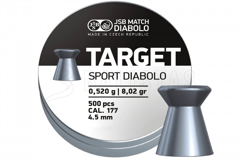 Diabolo JSB Target Sport 4,5 mm 500 pz