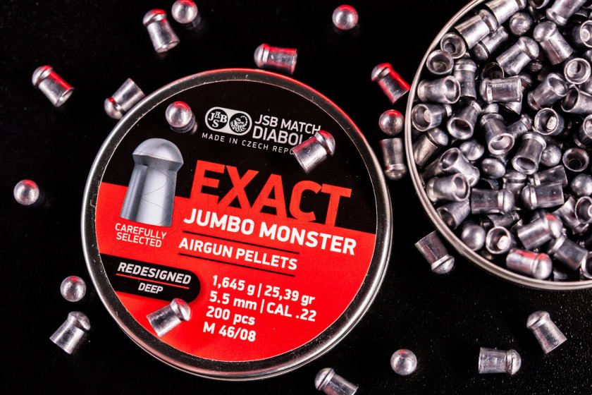 Diabolo JSB Exact Jumbo Monster Redesigned DEEP 5,52mm 200pz
