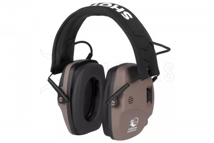 RealHunter Active ProSHOT BT Cuffie marrone