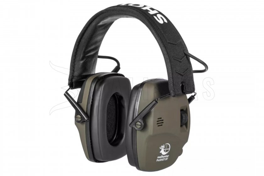 RealHunter Active ProSHOT BT Cuffie Olive