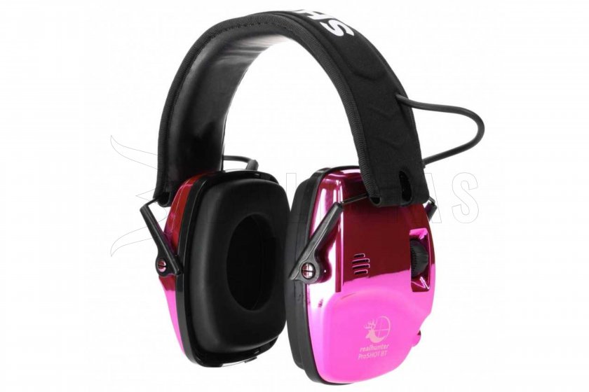 Cuffie RealHunter Active ProSHOT BT Devil Rosa