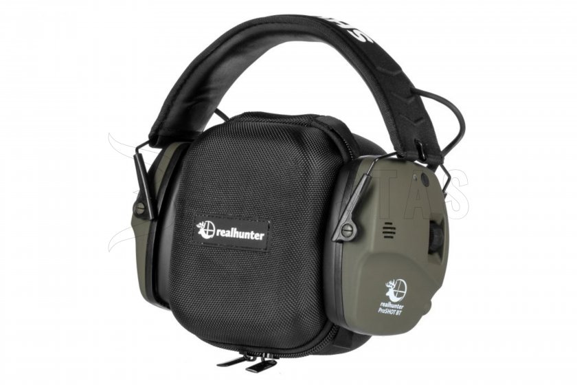 RealHunter Active ProSHOT BT Cuffie Olive