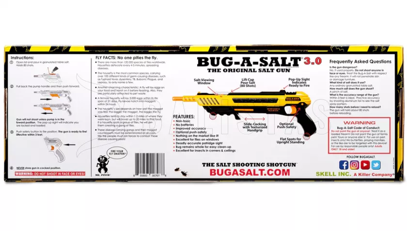 Brokovnice a sale Bug-A-Salt 3.0 Classic Yellow