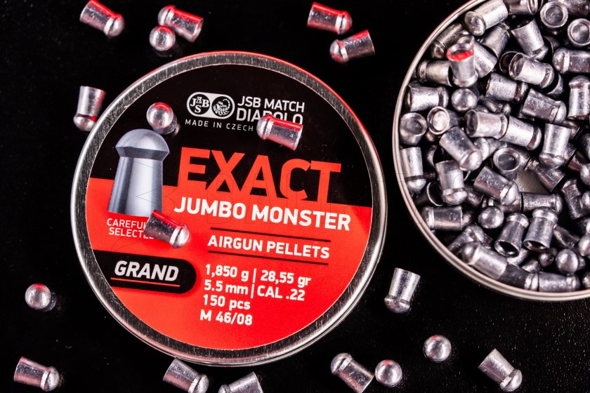Diabolo JSB Exact Jumbo Monster Grand 5,52mm 150pz