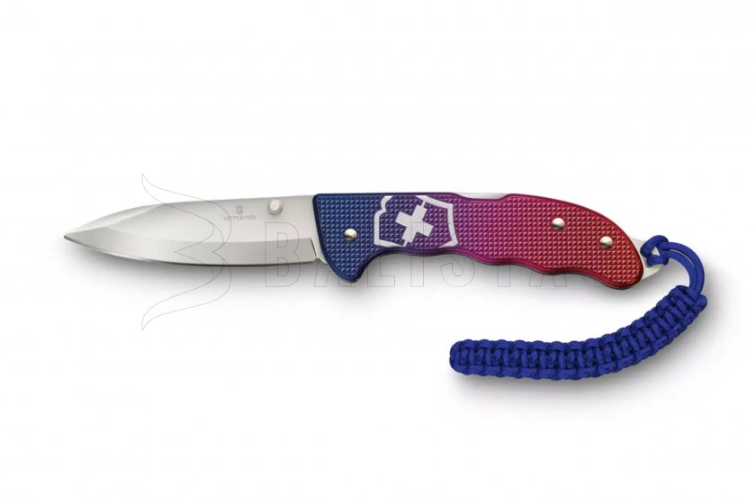 Coltello Victorinox Evoke Alox Blu-Rosso