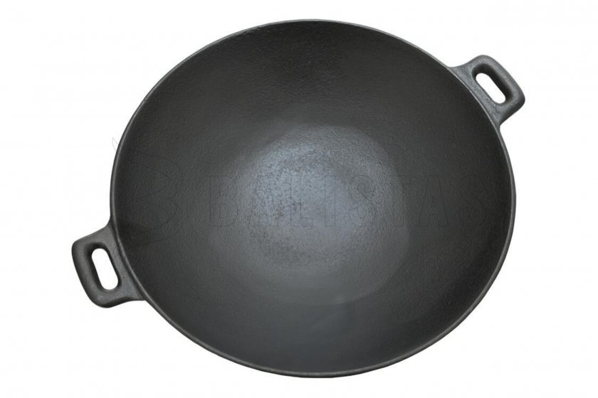 Padella WOK in ghisa 31cm
