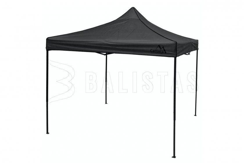Tenda pieghevole da festa 3x3m grigia WATERPROOF