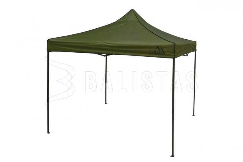 Tenda pieghevole 3x3m verde WATERPROOF