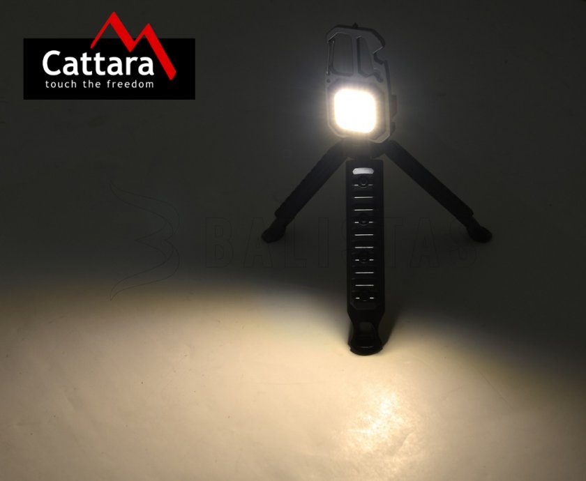 Torcia COB 600lm MULTI TRIPOD con supporto