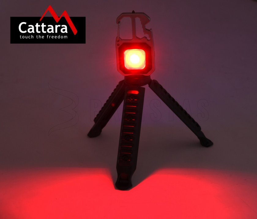 Torcia COB 600lm MULTI TRIPOD con supporto