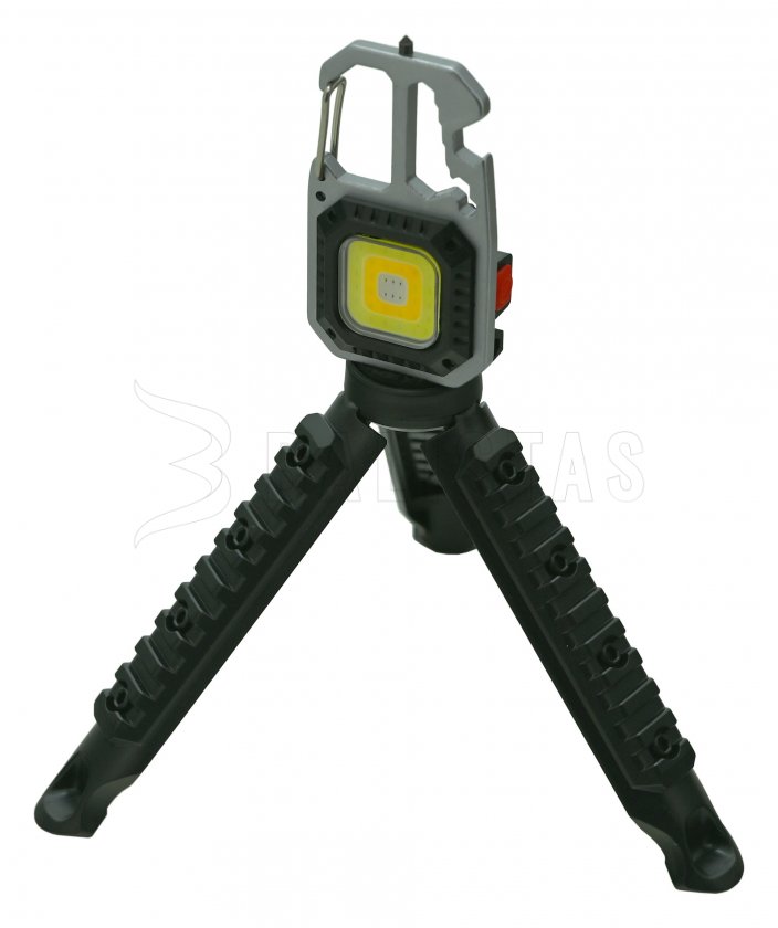 Torcia COB 600lm MULTI TRIPOD con supporto