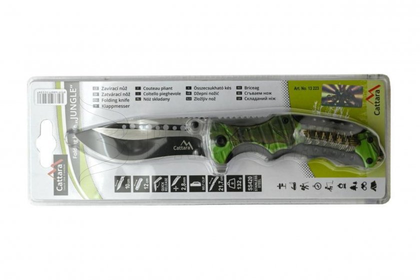 Coltello pieghevole Cattara Jungle 21,7cm