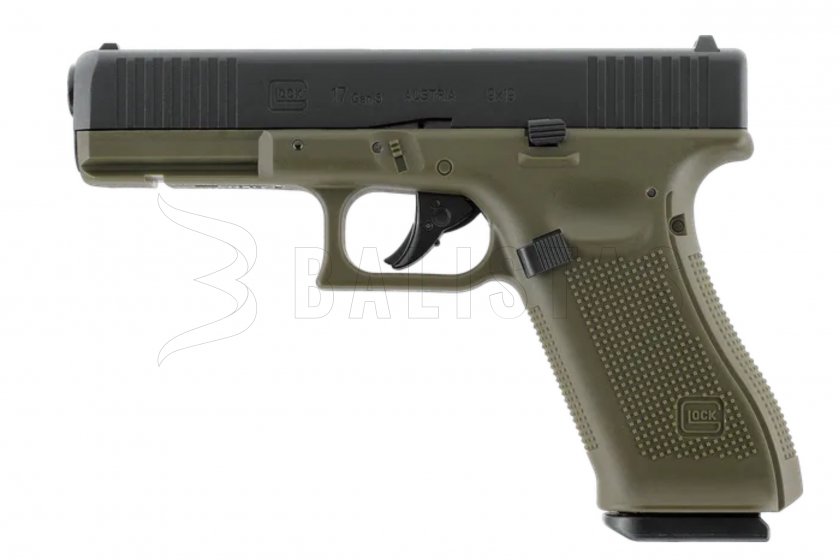 Pistola a CO₂ Umarex Glock 17 Gen5 BlowBack Battlefield Green 4,5mm