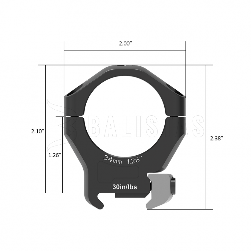 Montaggio Arken Halo 22mm/34mm medio