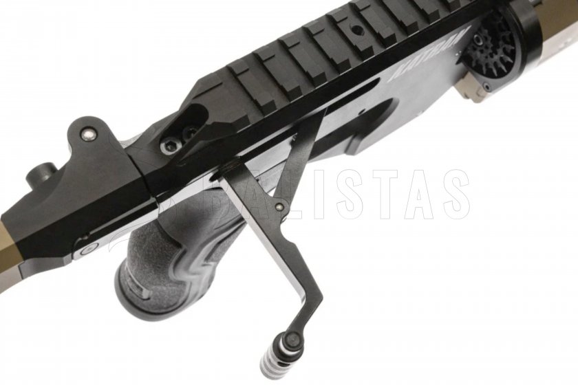 Carabina ad aria compressa AirMaks Katran Pro HP 5,5mm Black Olive