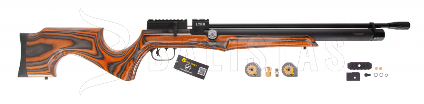 Carabina ad aria compressa Reximex Lyra orange/grey lamino 5,5mm
